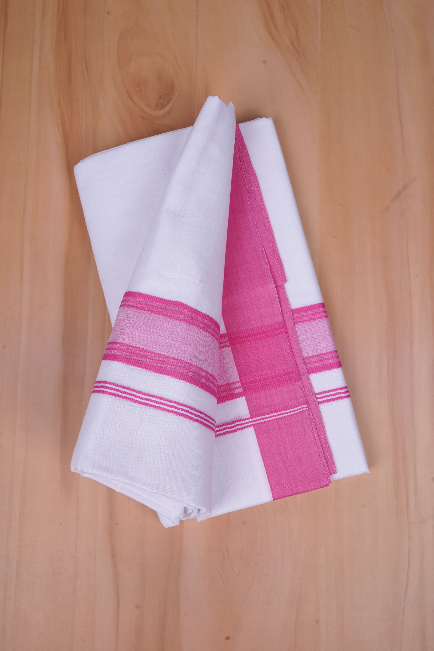 FCD-423 W/D DHOTI 3.80 MTR-  Dark Pink