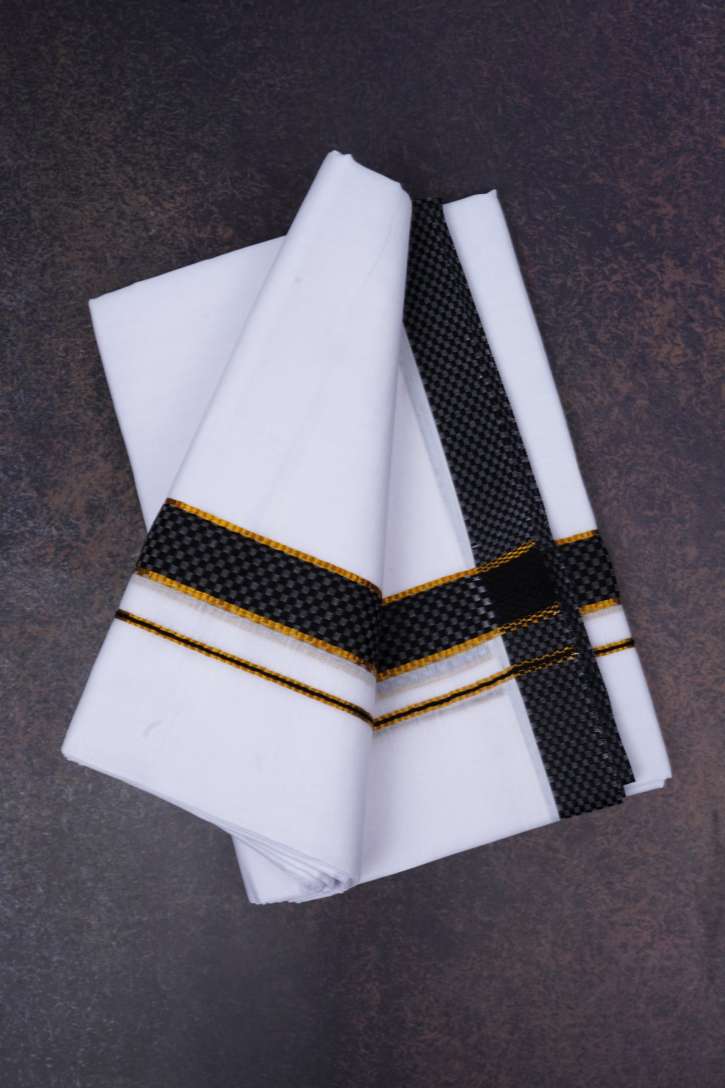 FD-200 W/D DHOTI 3.80 MTR-Black