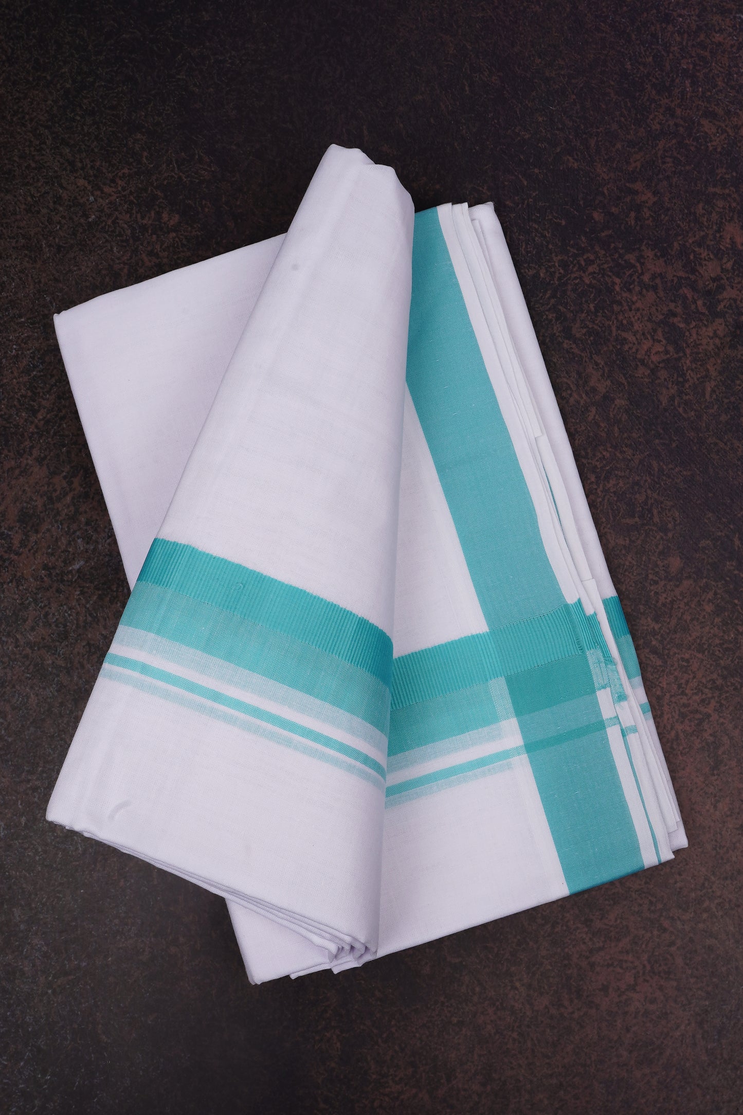FD-155 W/D DHOTI 4.00 MTR-Light Green