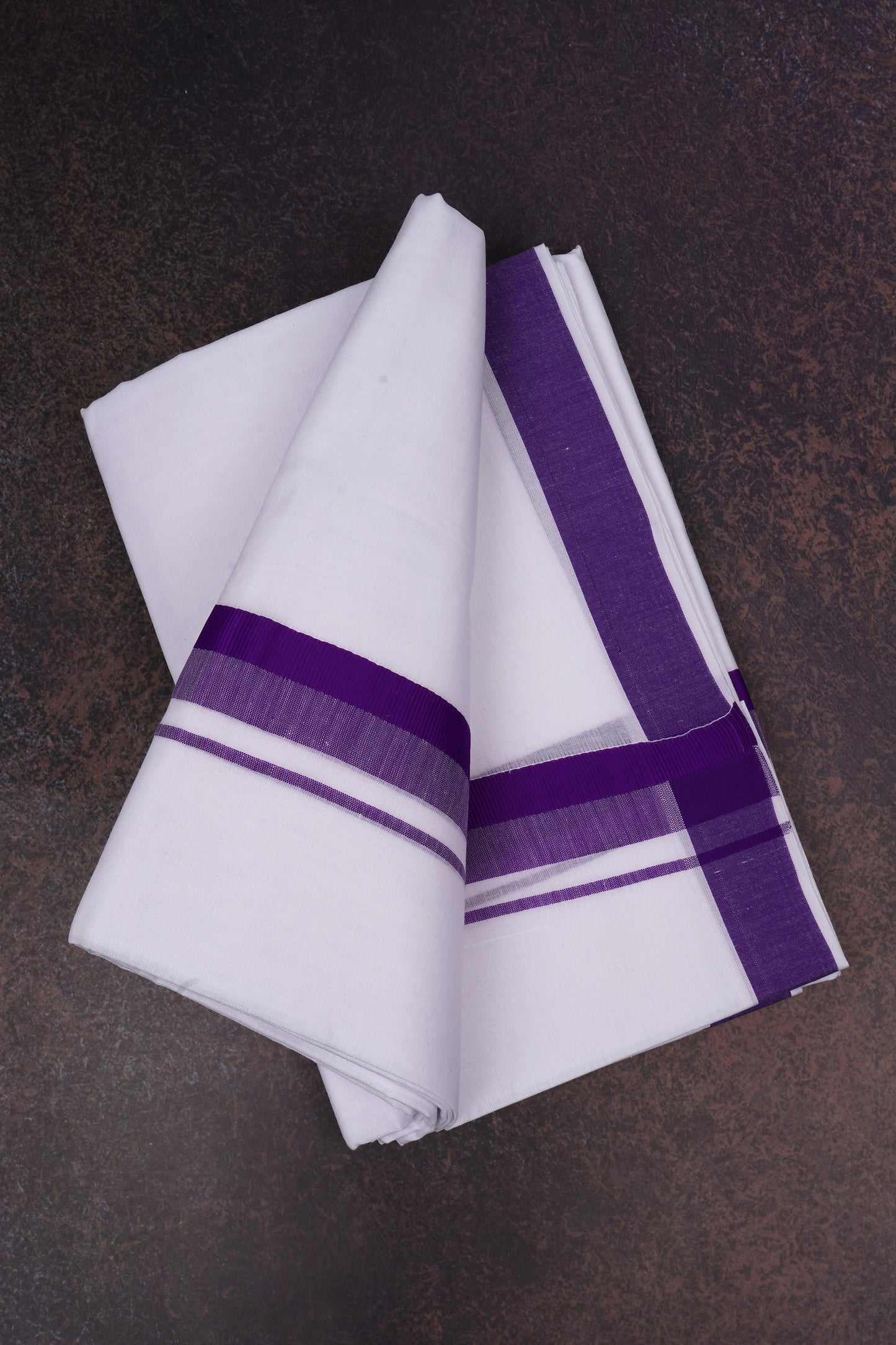FD-155 W/D DHOTI 4.00 MTR-Purple