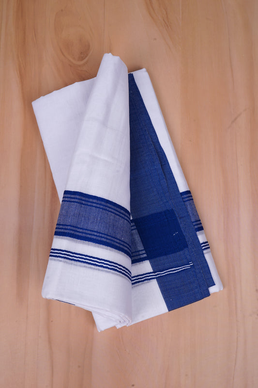 FCD-423 W/D DHOTI 3.80 MTR- Dark Blue