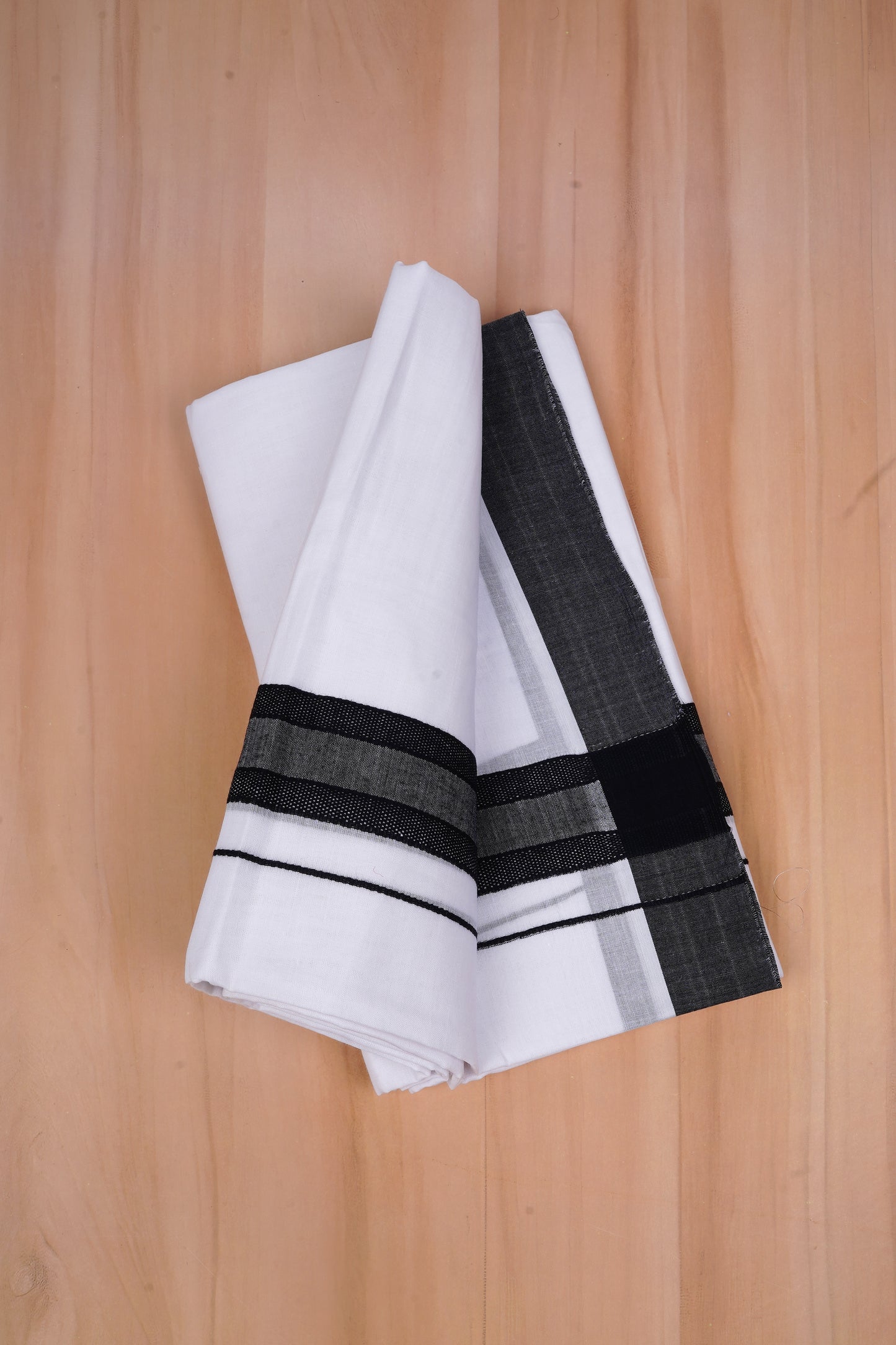 FCD-391 W/D DHOTI 3.80 MTR- Black 2