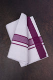 FD-108 W/D DHOTI 3.70 MTR-Dark pink