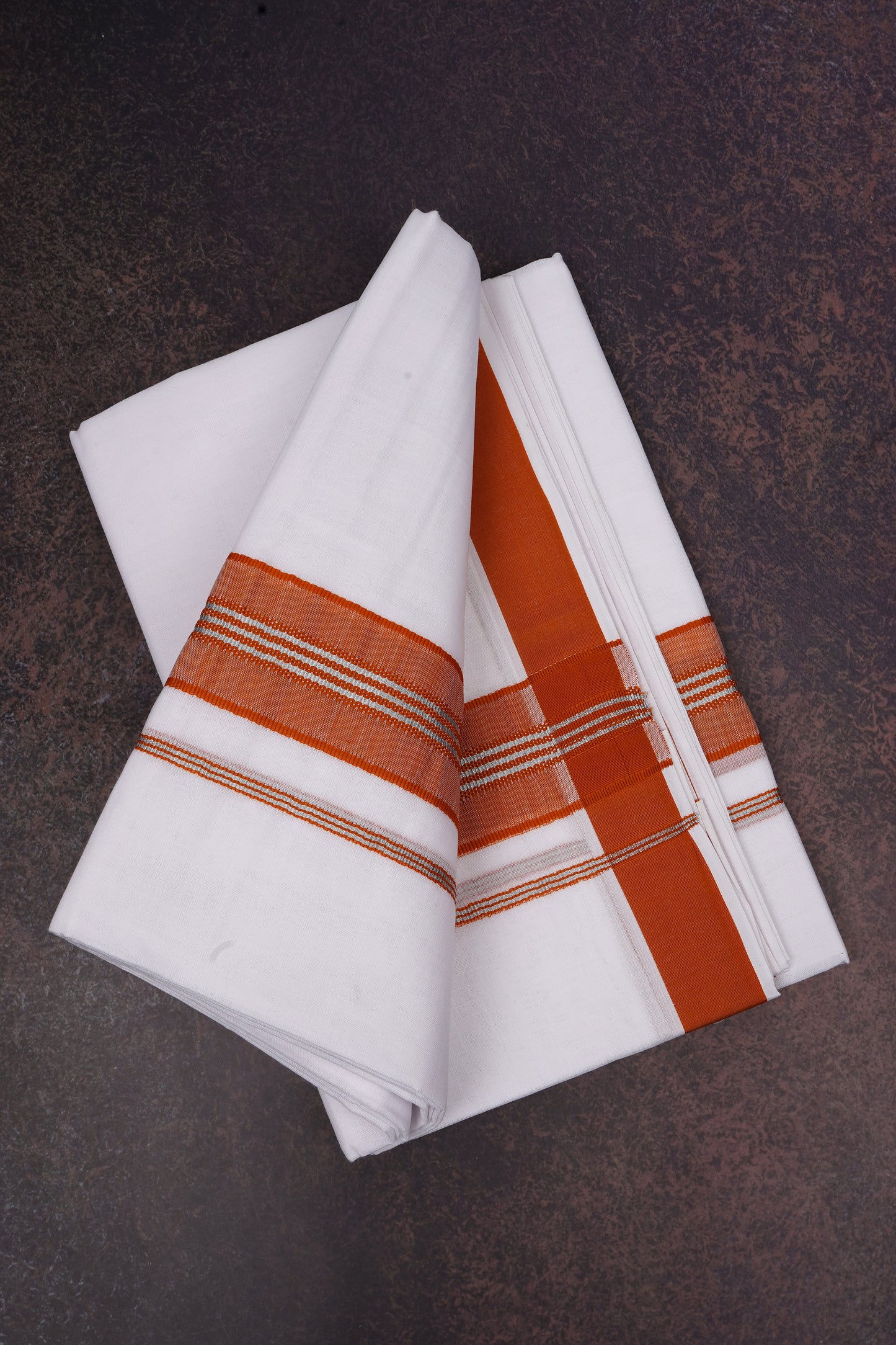 FD-166 W/D DHOTI 3.80 MTR-orange