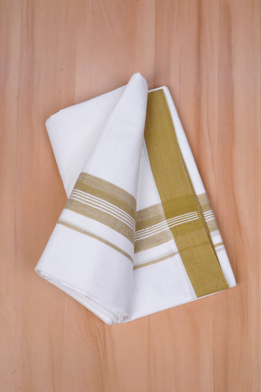 FCD-387 W/D DHOTI 3.80 MTR - Green