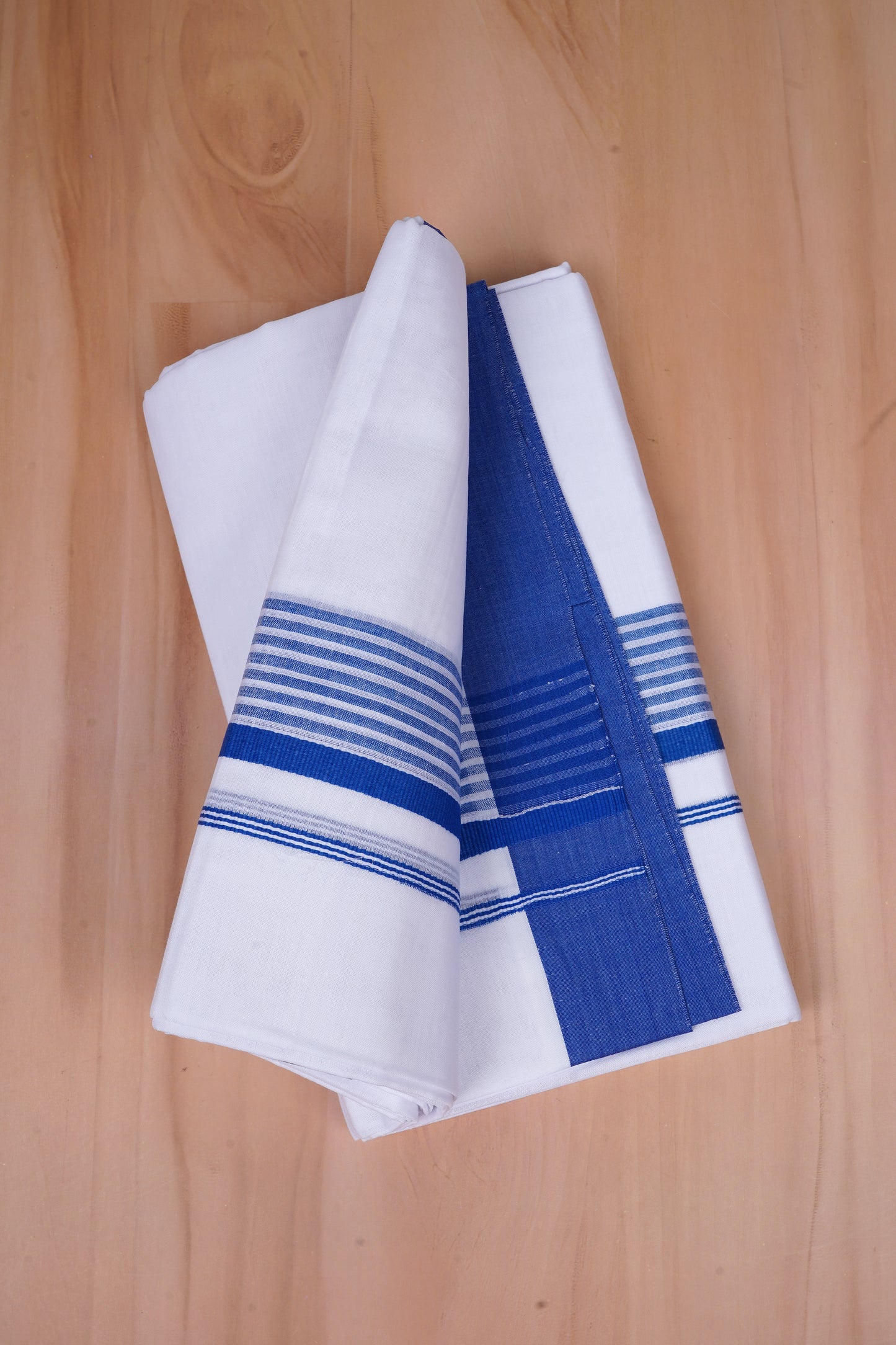 FCD-424 W/D DHOTI 3.80 MTR- Blue 3