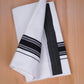 FCD-416 W/D DHOTI 3.80 MTR -  Black