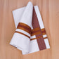 Gold Max W/S Dhoti 2.00 MTR - Brown