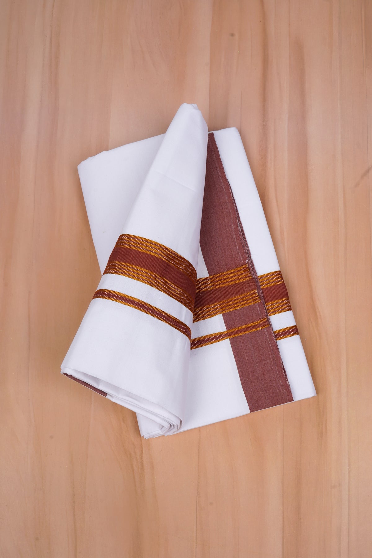 Gold Max W/S Dhoti 2.00 MTR - Brown