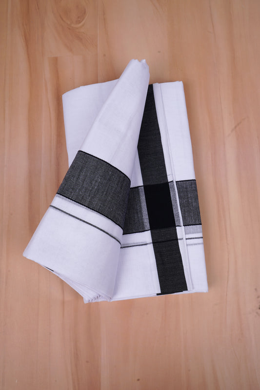 FCD-330 W/D DHOTI 3.80 MTR - Black