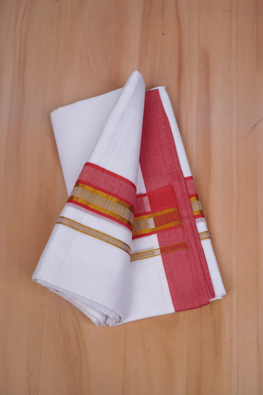 FCD-531 W/D DHOTI 3.80 MTR-Pink