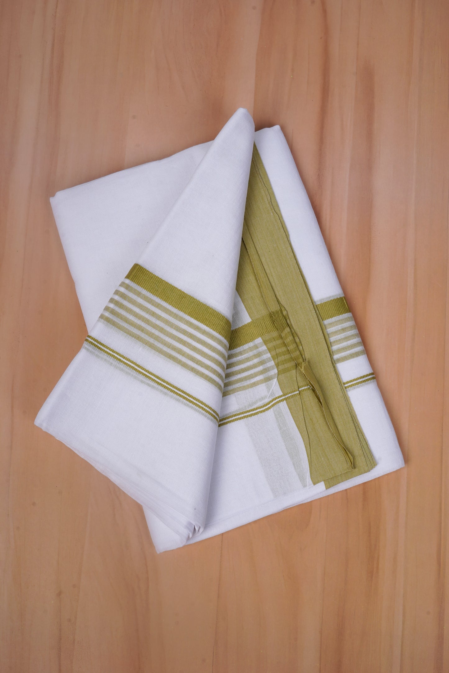 FCD-575 W/D DHOTI 3.80 MTR - Light Green