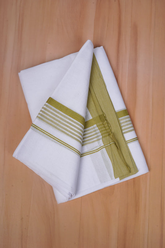FCD-575 W/D DHOTI 3.80 MTR - Light Green