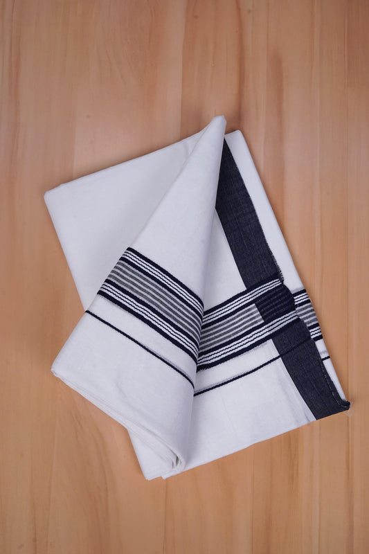 FCD-576 W/D DHOTI 3.80 MTR - Blue