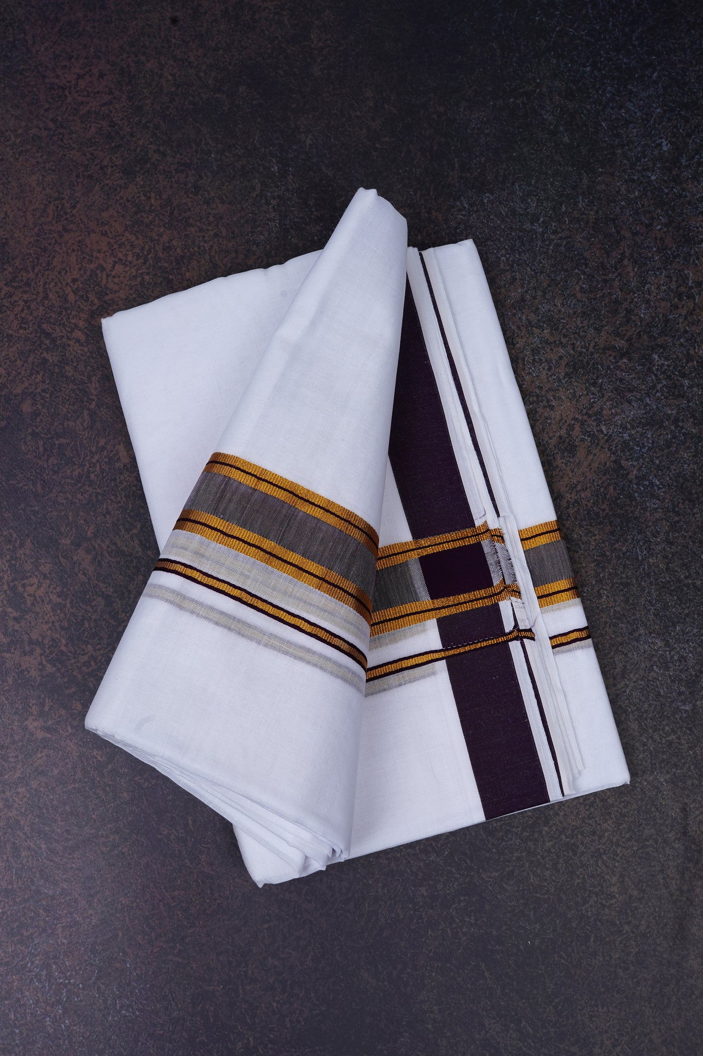 FD-172 W/D DHOTI 3.80 MTR- Black