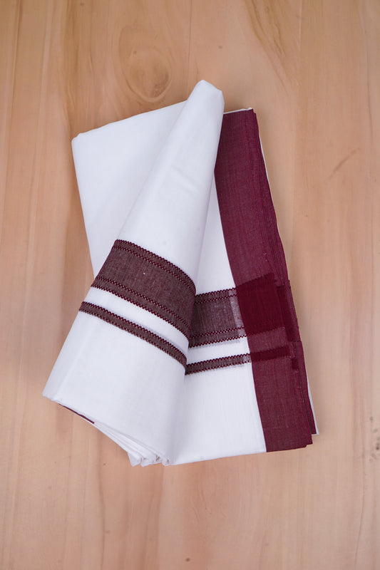 425FD-02 W/D DHOTI 4.25 MTR- Brown