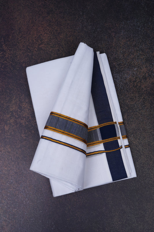FD-172 W/D DHOTI 3.80 MTR- Black