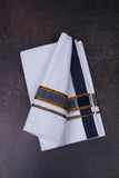FD-172 W/D DHOTI 3.80 MTR- Black
