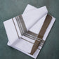 FCD-574 W/D DHOTHIE 3.80 MTR-LIGHT BROWN