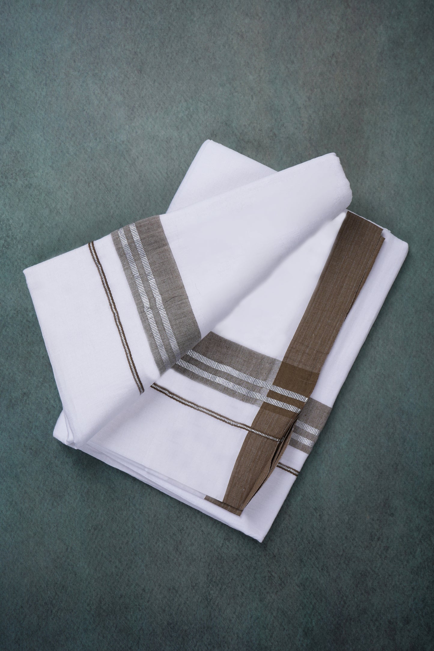 FCD-574 W/D DHOTHIE 3.80 MTR-LIGHT BROWN