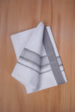 FCD-568 W/D DHOTI 3.80 MTR - Silver