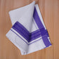 FCD-603 W/D DHOTI 3.80 MTR - Purple