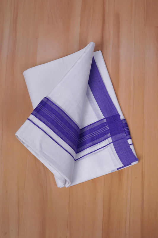 FCD-603 W/D DHOTI 3.80 MTR - Purple