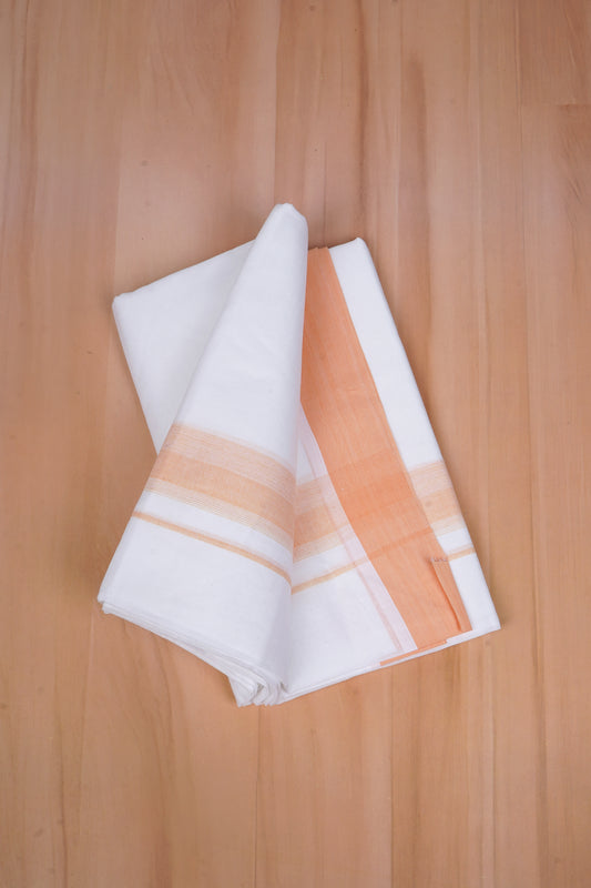 FCD-611 W/D DHOTI 3.80 MTR - Orange