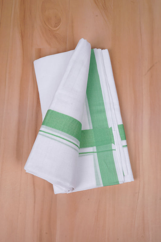 FCD-366 W/D DHOTI 3.80 MTR-Light Green