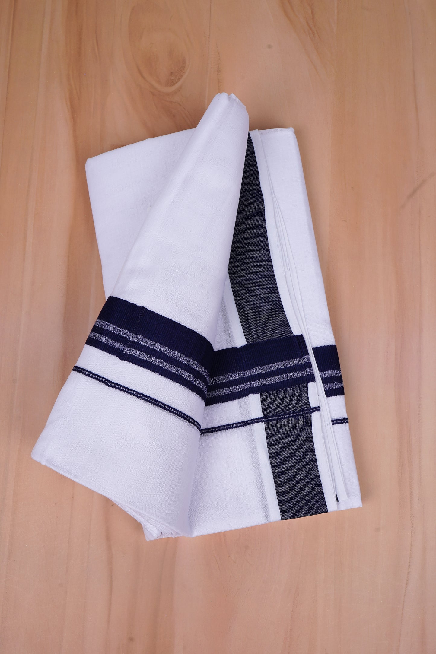 FCD-503 W/D DHOTI 3.80 MTR-Dark Blue