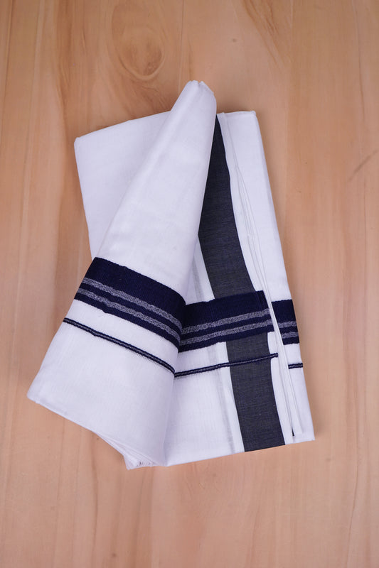 FCD-503 W/D DHOTI 3.80 MTR-Dark Blue