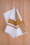 Gold Max W/S Dhoti 2.00 MTR - Dark Orange