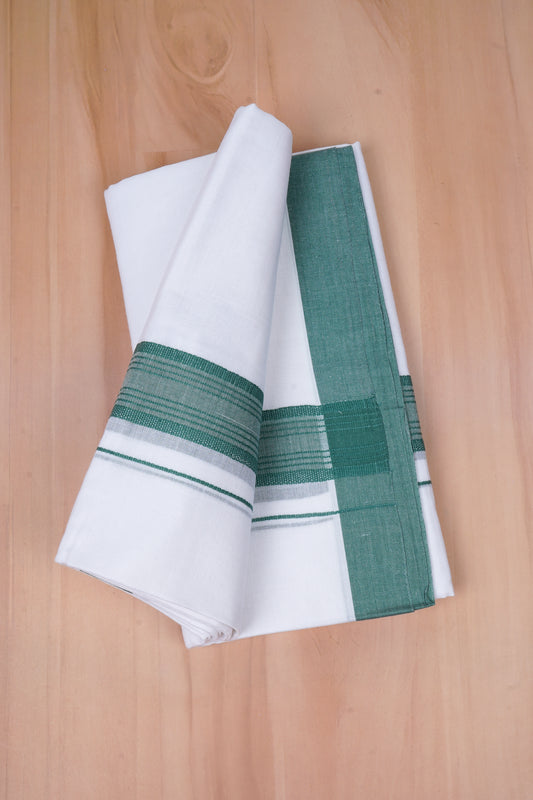 FCD-522 W/D DHOTI 3.80 MTR-Green
