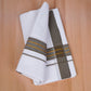 FCD-530 W/D DHOTI 3.80 MTR-Dark Green