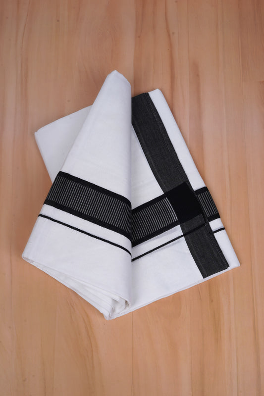FCD-601 W/D DHOTI 3.80 MTR - Black