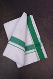 FD-116 W/D DHOTI 3.80 MTR-Green