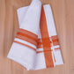 FCD-332 W/D DHOTI 3.80 MTR-Dark Orange