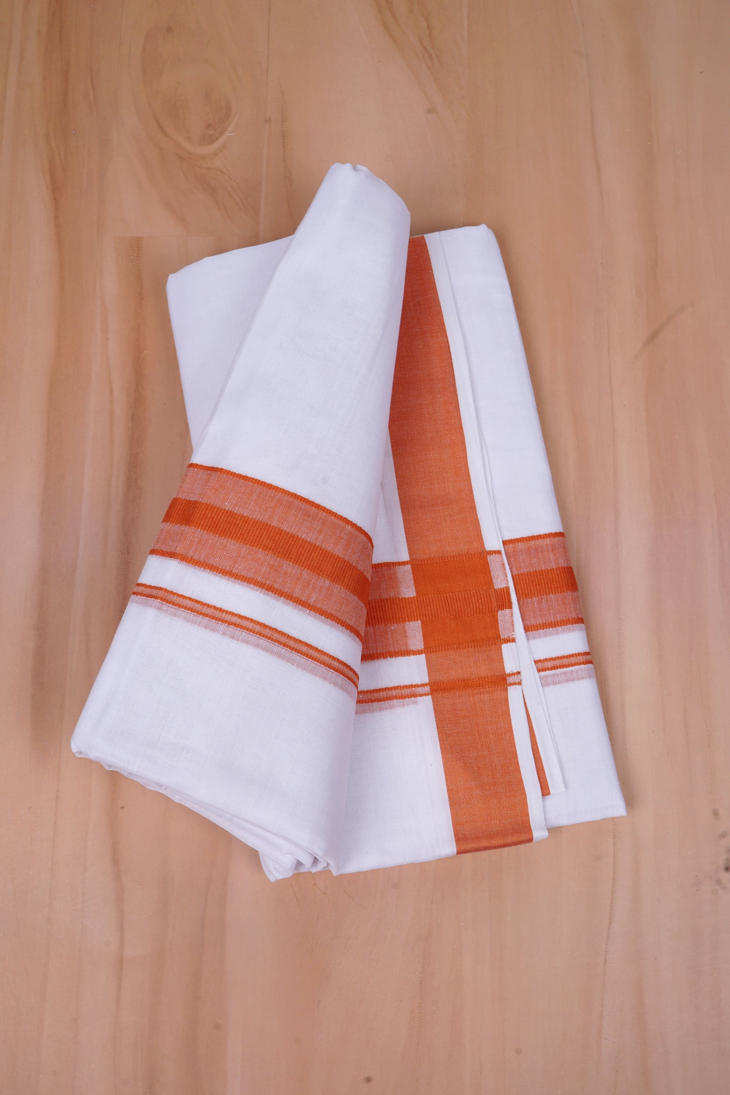 FCD-332 W/D DHOTI 3.80 MTR-Dark Orange