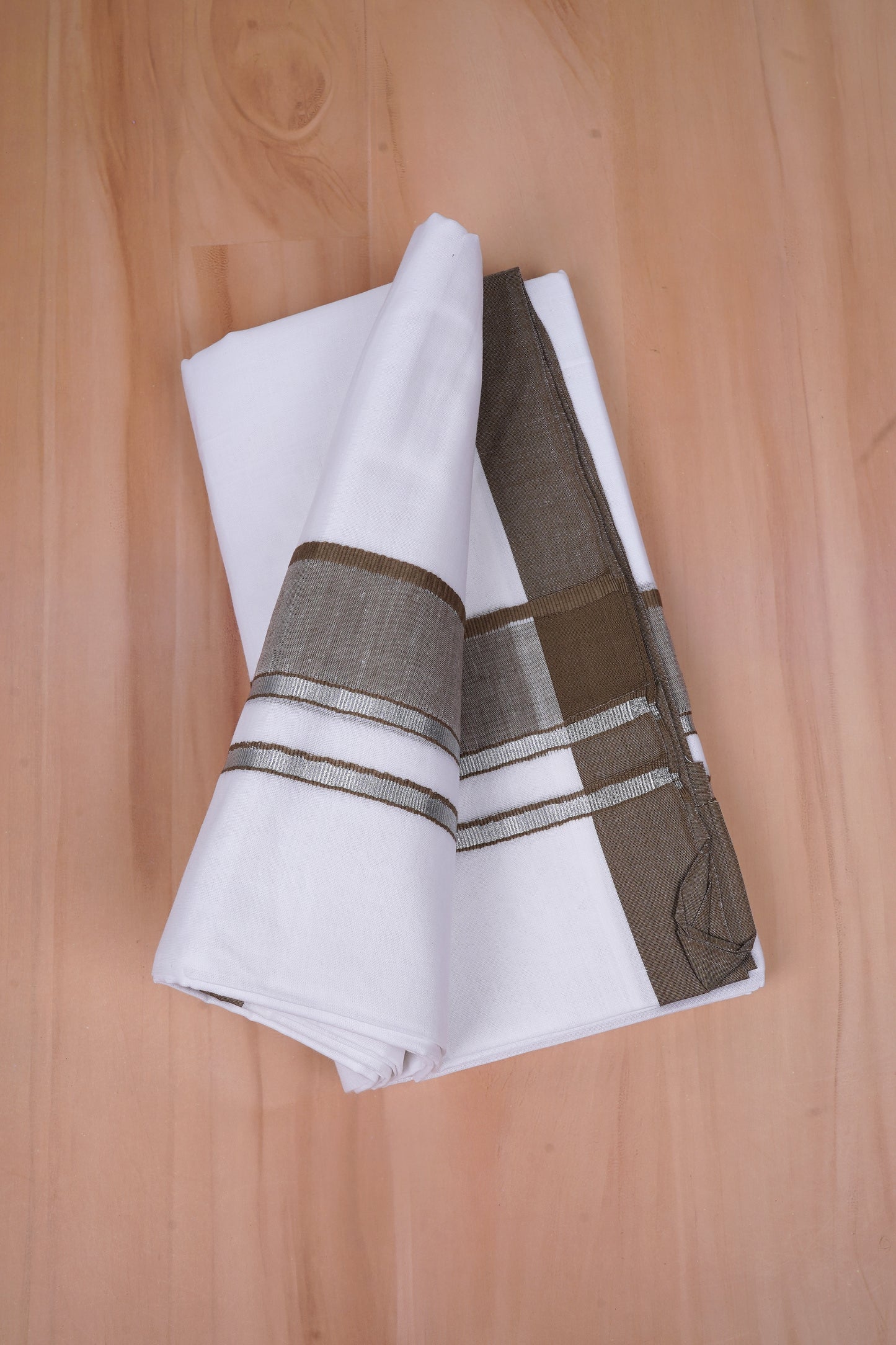 FCD-525 W/D DHOTI 3.80 MTR-Brown