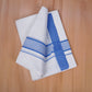 FCD-568 W/D DHOTI 3.80 MTR - Blue