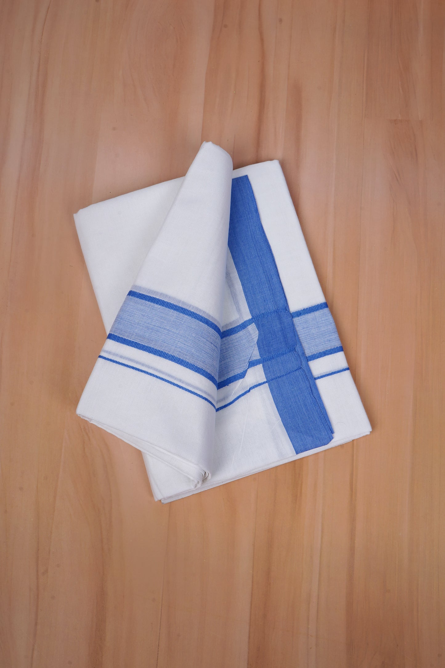 FCD-568 W/D DHOTI 3.80 MTR - Blue