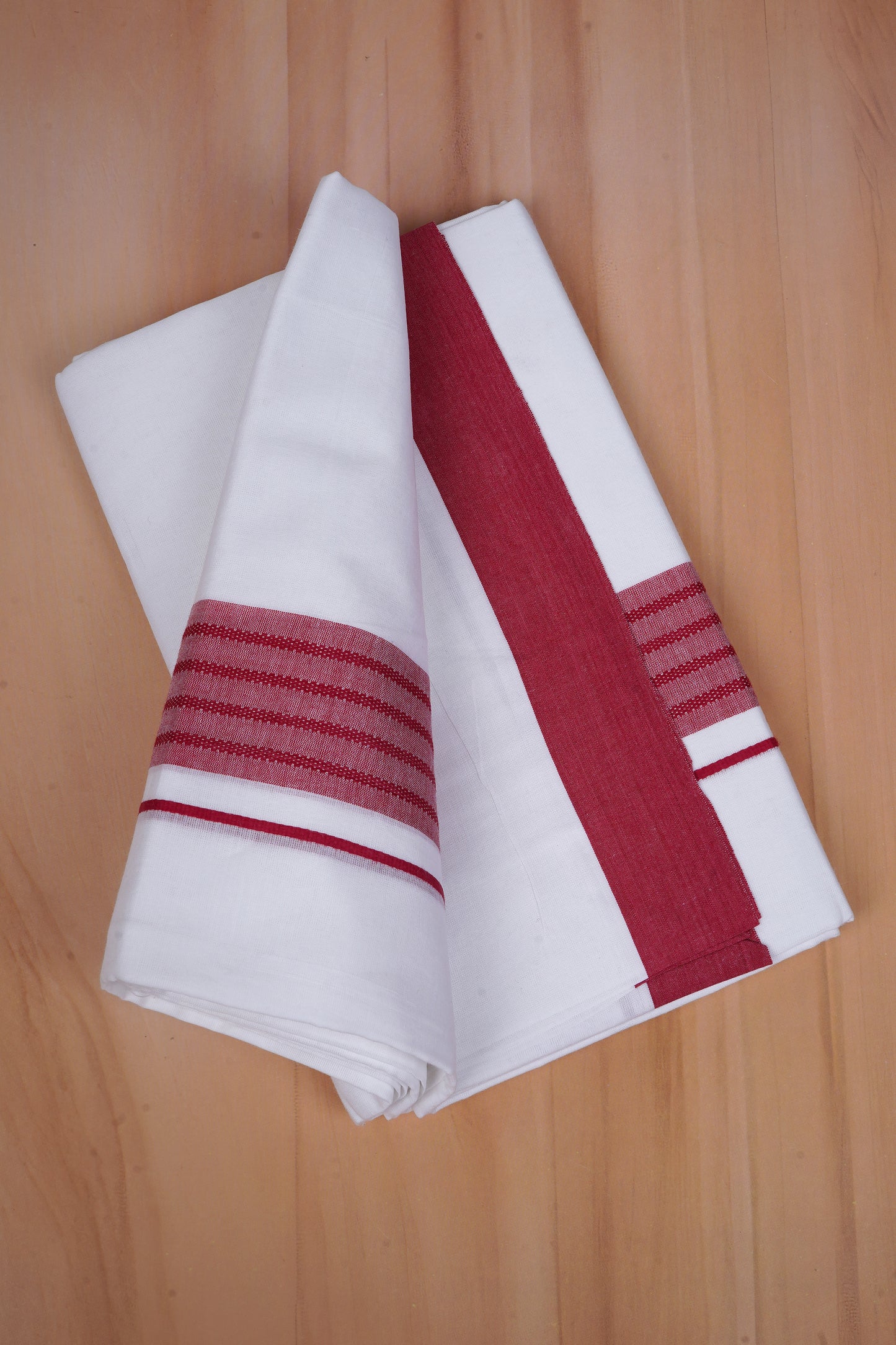 FCD-622 W/D DHOTI 3.80 MTR - Red