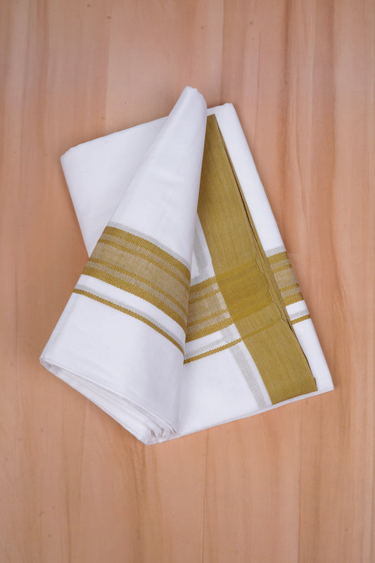FCD-621 W/D DHOTI 3.80 MTR - Gold yellow