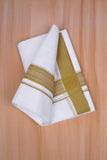 FCD-621 W/D DHOTI 3.80 MTR - Gold yellow