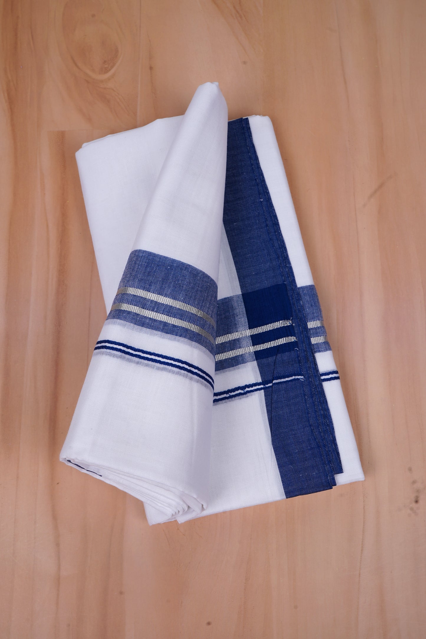 FCD-526 W/D DHOTI 3.80 MTR-Blue