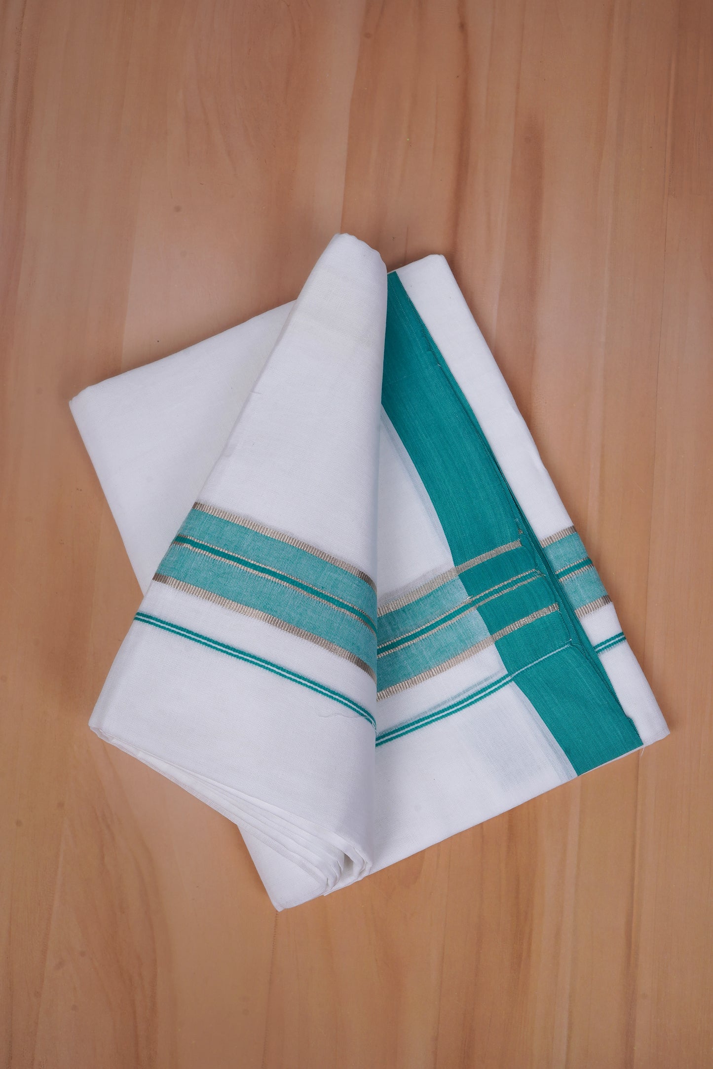 FCD-477 W/D DHOTI 3.80 MTR - Green