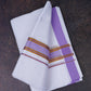FD-172 W/D DHOTI 3.80 MTR-Purple