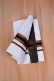 Gold Max W/S Dhoti 2.00 MTR - Black