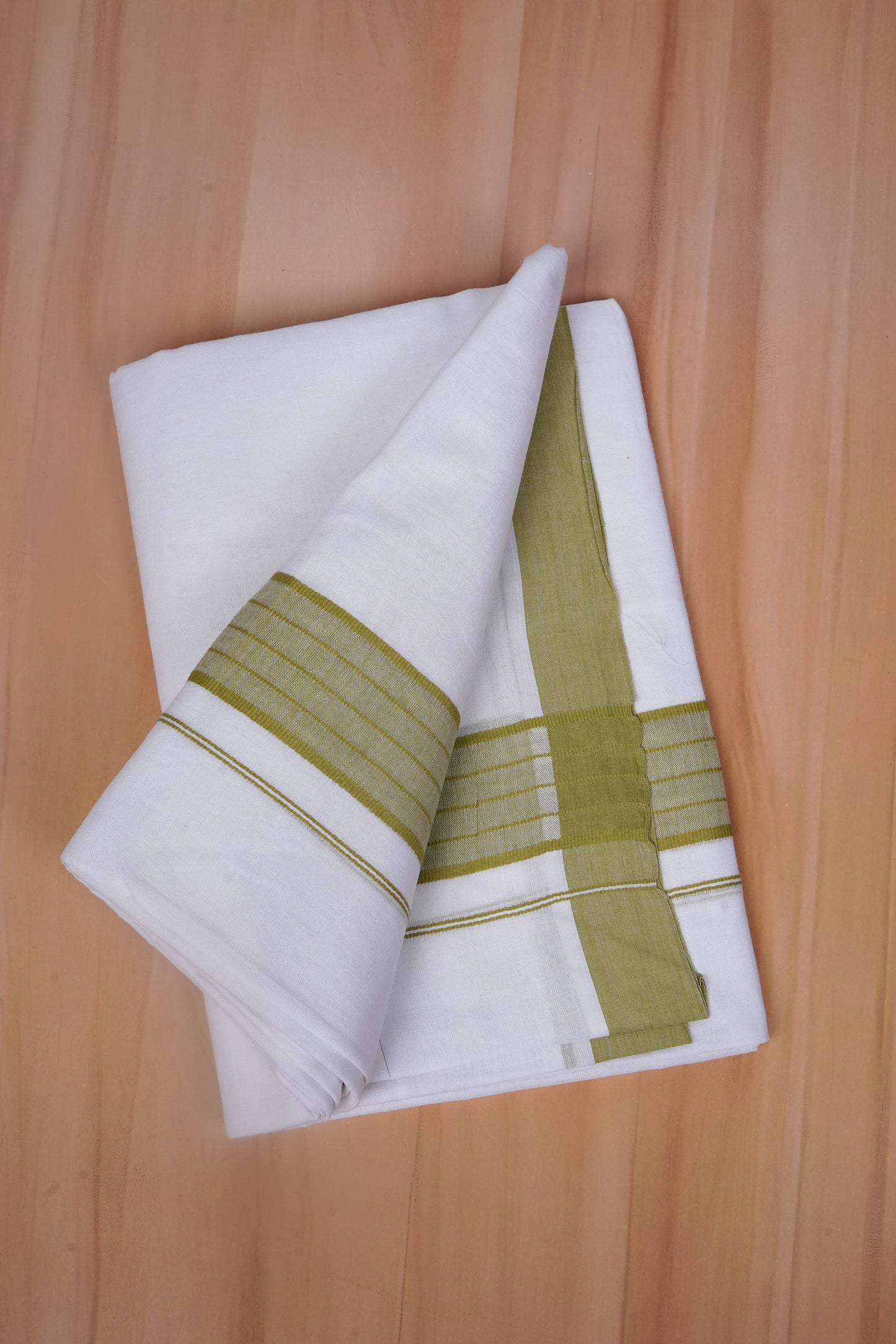 FCD-494 W/D DHOTI 3.0 MTR - Light Green