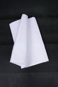 Pure Cotton White Paramas Border Double Dhoti Devotional Weave 4.00 m | PMD-04 White 4